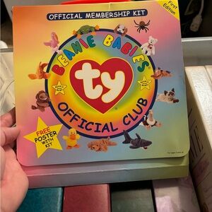 Ty Beanie Babies Official Club Membership Kit - Multicolor